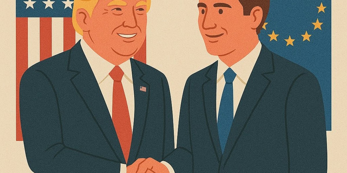 Биткойн растет на фоне торговой сделки между США и ЕС