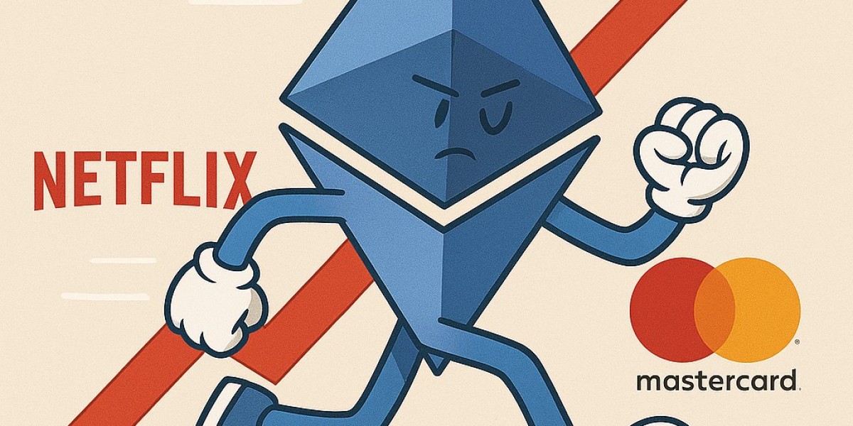 Криптовалюта Ethereum обгоняет Netflix и Mastercard по рыночной капитализации
