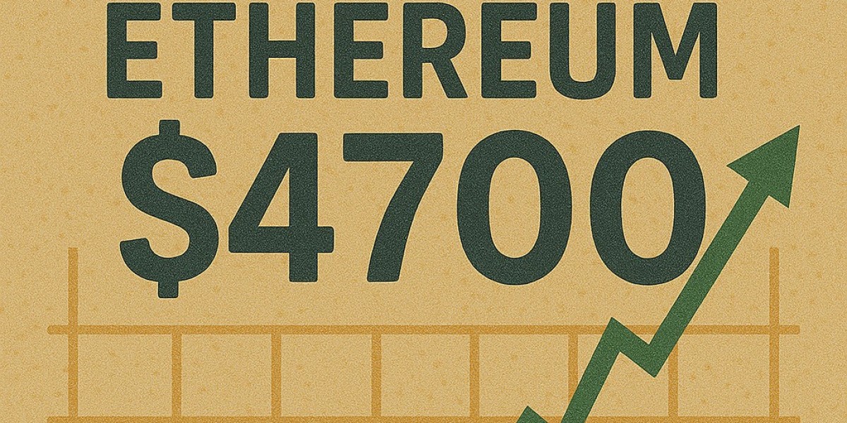Цена Ethereum приближается к 4700 долларам
