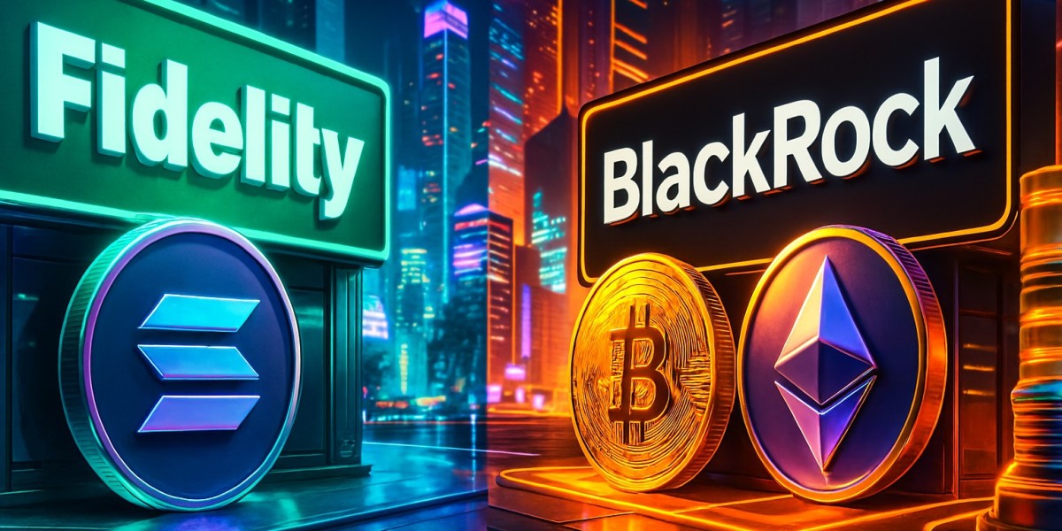 Fidelity запускает Solana ETF, а BlackRock делает ставку только на биткоин и Ethereum