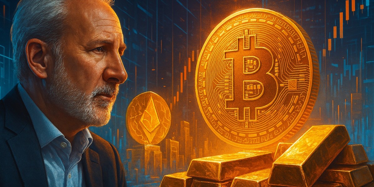 Питер Шифф снова критикует биткоин: действительно ли золото растёт первым, а BTC — следом?