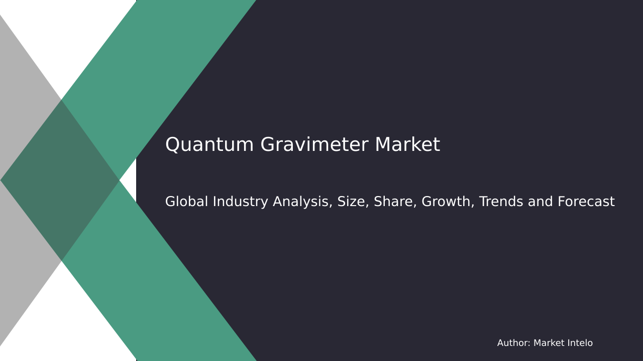 Quantum Gravimeter Market Research Report 2033