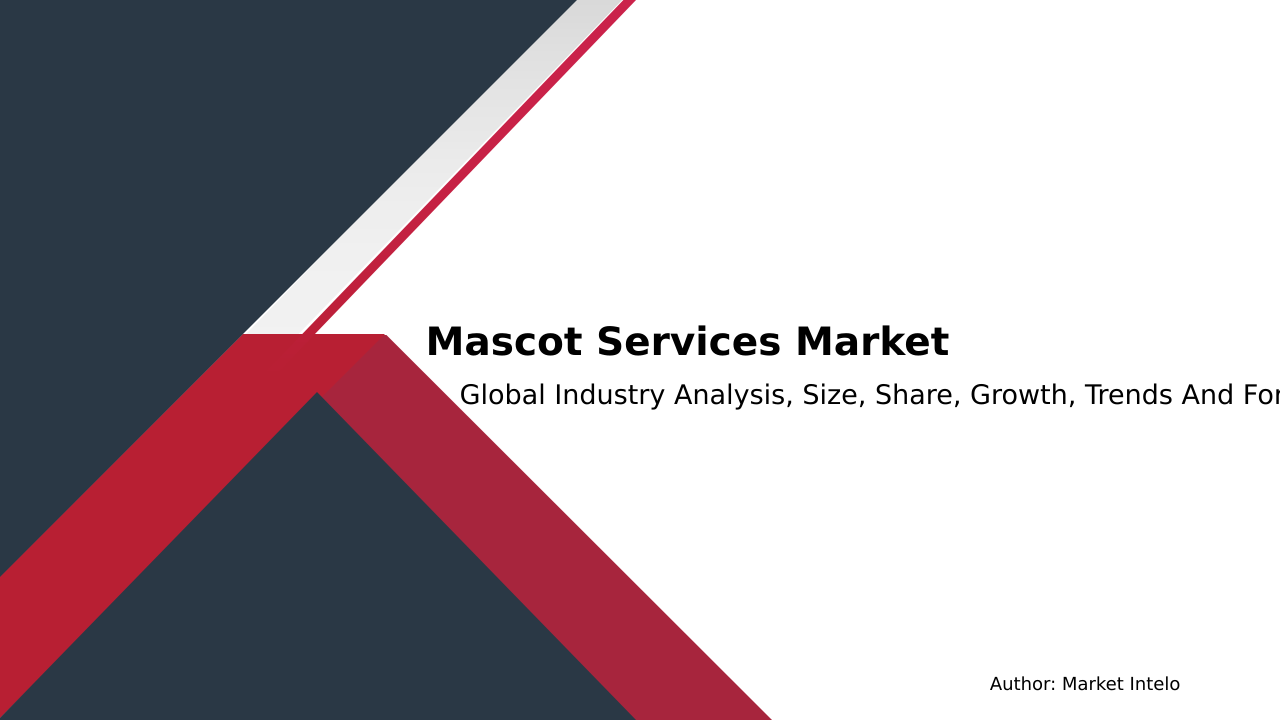 Mascot Services Market Research Report 2033