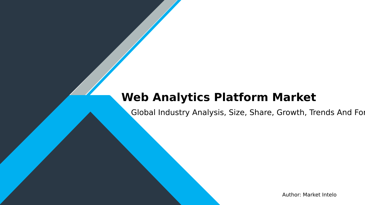 Web Analytics Platform Market Research Report 2033