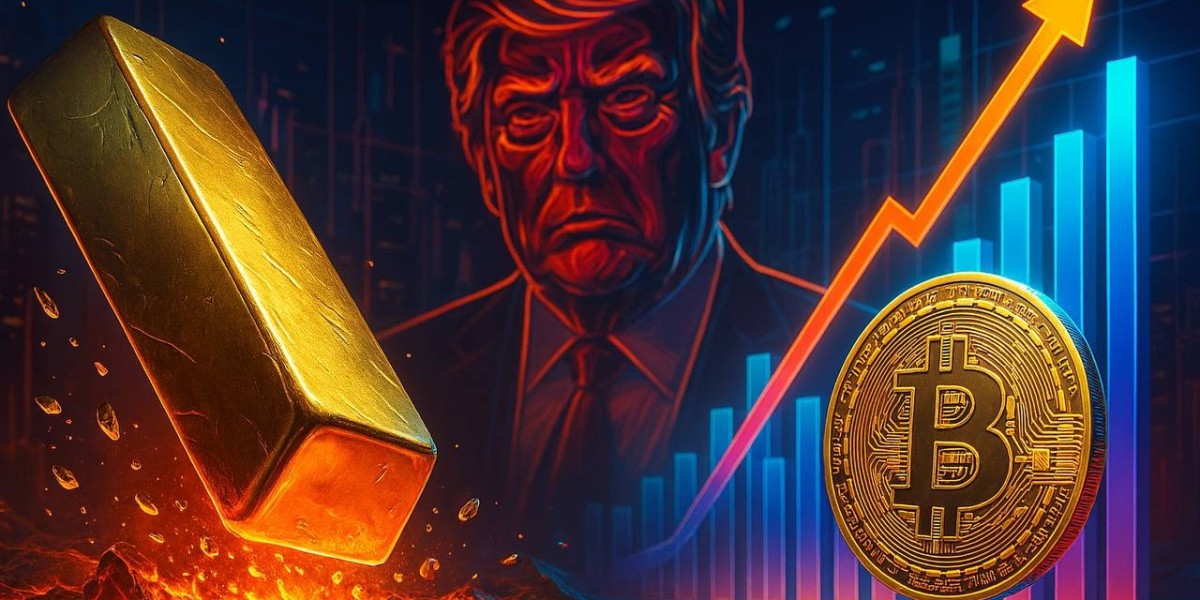 Капитализация крипторынка выросла на $100 млрд после обвала золота на фоне заявлений Трампа