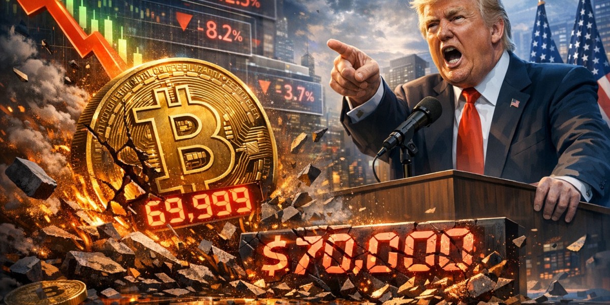 Биткоин опустился ниже $70 000 после резких заявлений Дональда Трампа