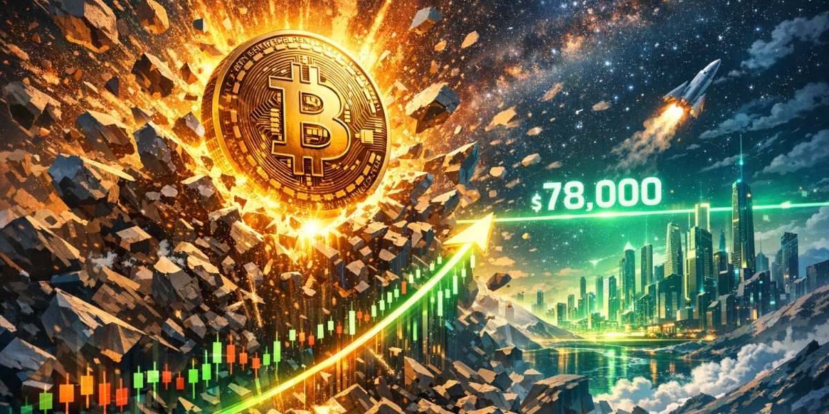 Прорыв фигуры и цель в $78 000