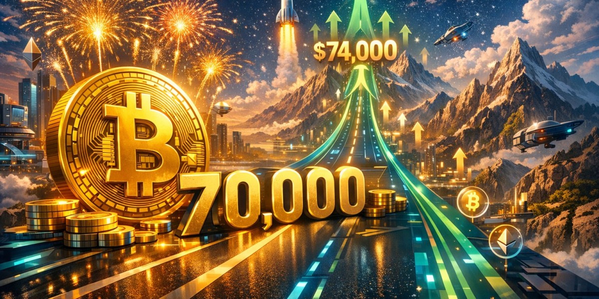 Биткоин удержал $70 000. Следующая цель — $74 000 и выше?