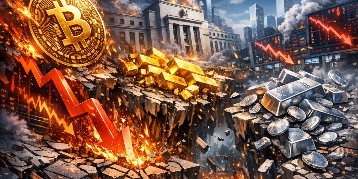 ФРС обрушила рынки: биткоин, золото и серебро стремительно падают