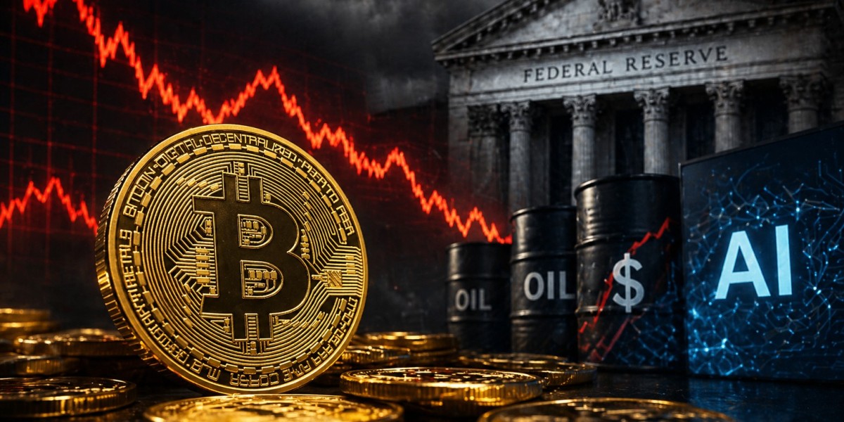 Биткоин остается под давлением: рынок ждет решения ФРС, следит за нефтью и сигналами из сектора ИИ