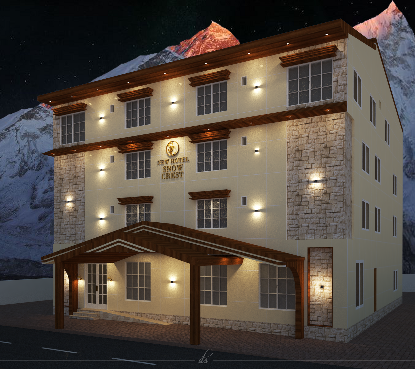 Best Luxury Hotel In Badrinath Dham Temple, Uttrakhand - New Hotel Snowcrest