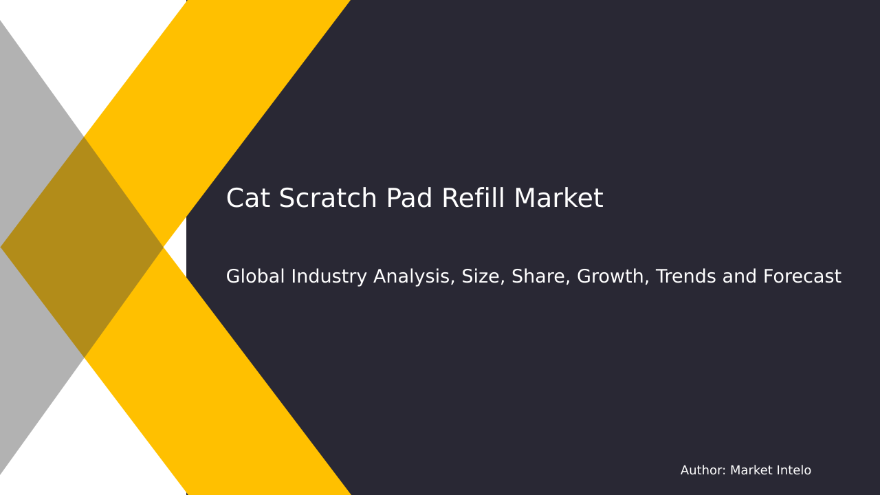 Cat Scratch Pad Refill Market Research Report 2033