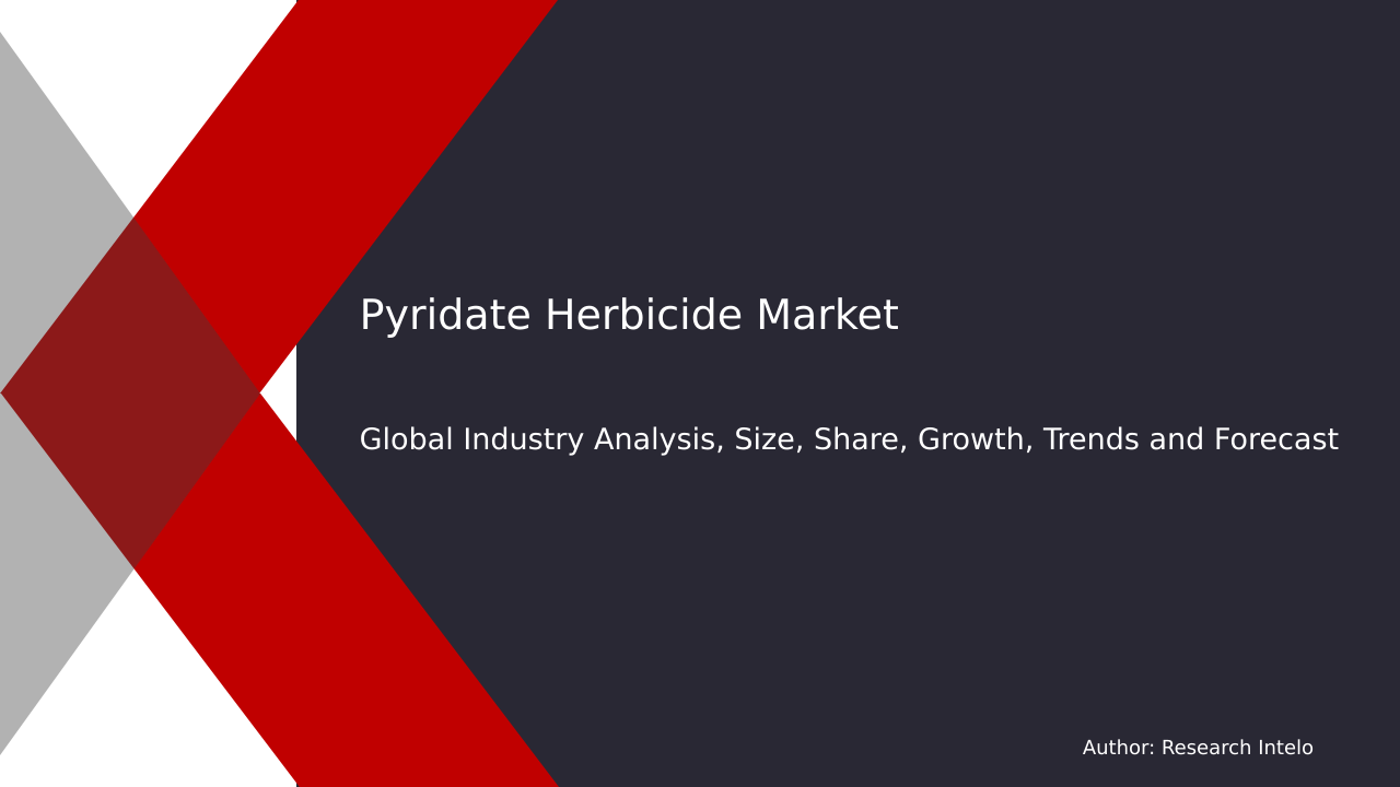 Pyridate Herbicide Market Research Report 2033
