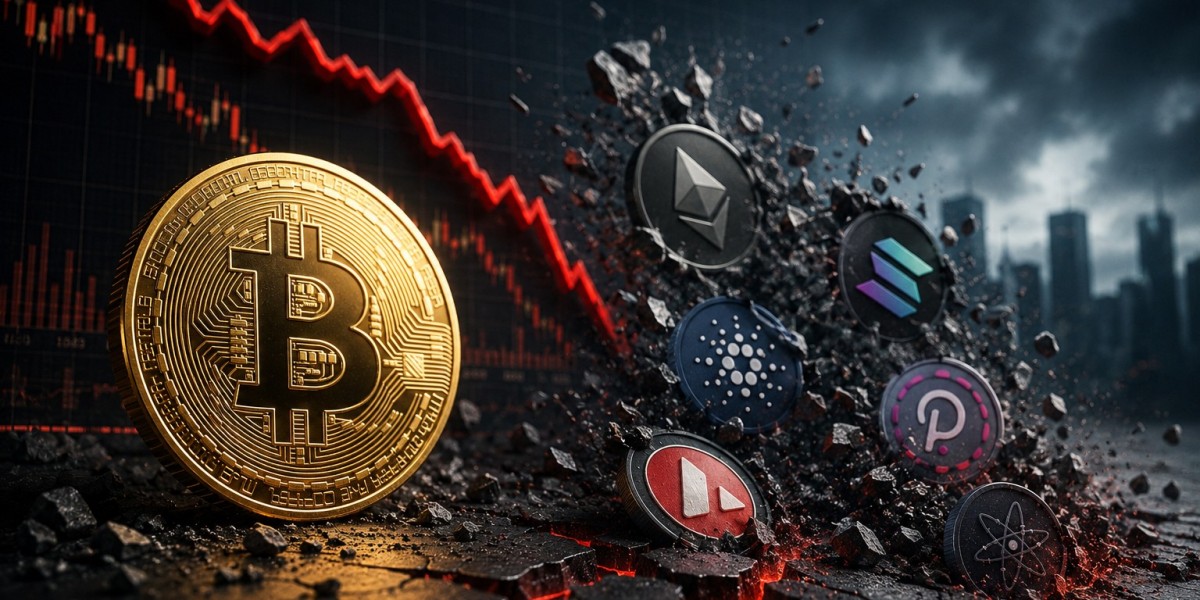 Падение биткоина на 50% выглядит умеренным на фоне обвала многих альткоинов