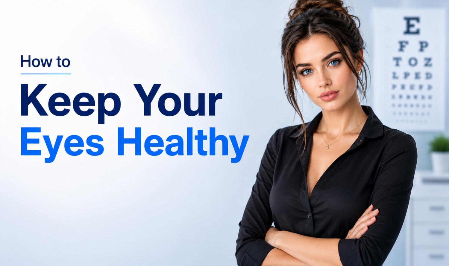 How to Keep Your Eyes Healthy for Life: 8 Easy Eye Care Tips